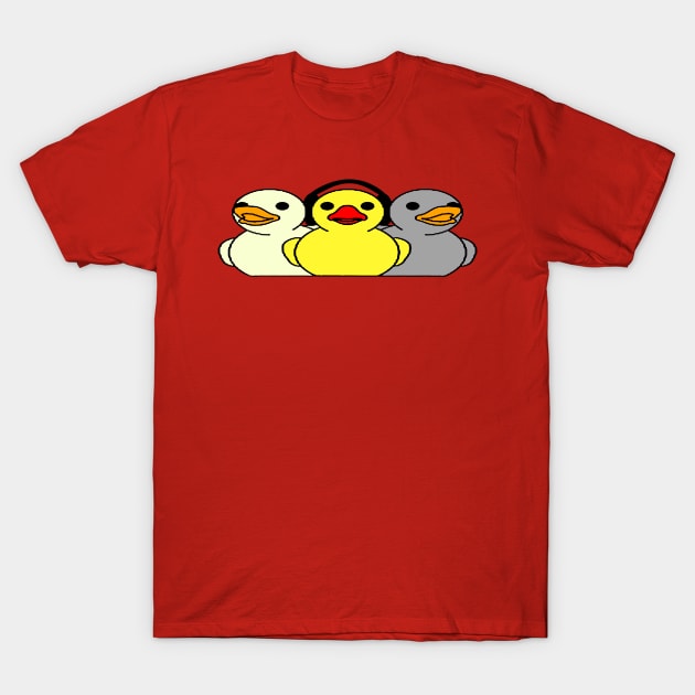 Trio of Ducks (no text) T-Shirt by joetheboss05